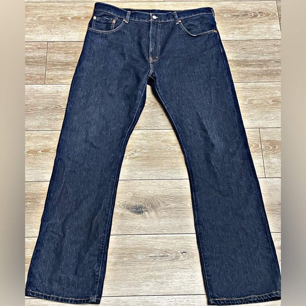 Levi's 517 Thicker Denim Bootcut Blue Jeans Men's Size 38/34